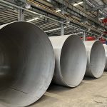 DN2000 stainless steel pipes for energy and power station project