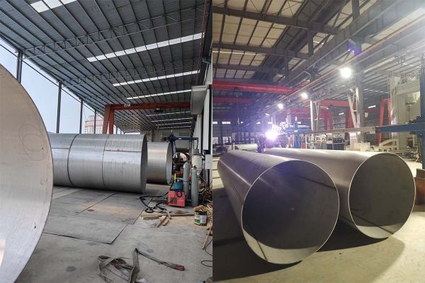 DN2020 stainless steel tubes for energy and power station project