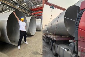 DN2020 stainless steel tubes pipes for energy and power station project